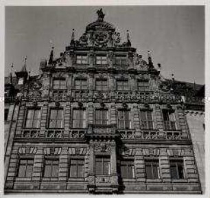 Nürnberg, Pellerhaus, Giebelfassade