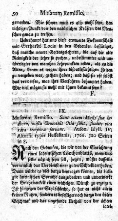 Musarum Remissio.
