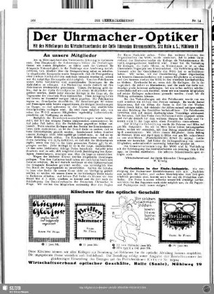 Der Uhrmacher-Optiker