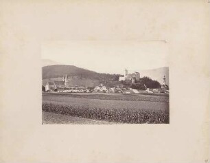Bruneck und Schloss Bruneck in Südtirol