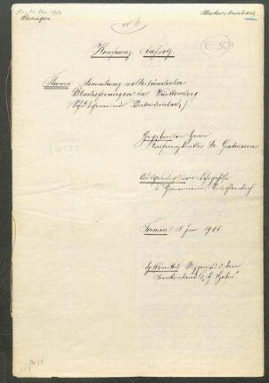Konferenzaufsatz Untersteinbach, Pfedelbach, Hohenlohekreis OA Öhringen II