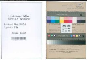 Entnazifizierung Josef Knour , geb. 02.03.1894 (Betriebsleiter)