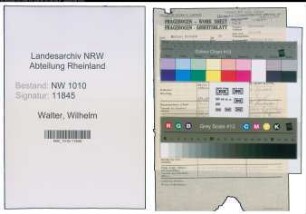Entnazifizierung Wilhelm Walter , geb. 05.04.1891 (Industrie)