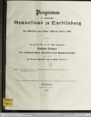 Über Maxima und Minima : mathematische Abhandlung