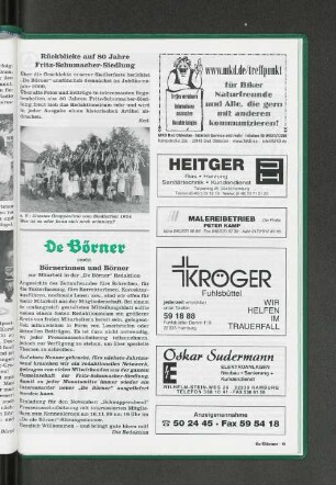 De Börner sucht Börnerinnen und Börner