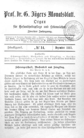 Schwangerschaft, Wochenbett und Säugling.