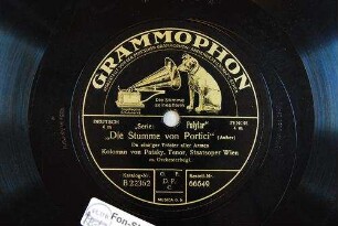 "Die Stumme von Portici" : Du einz'ger Tröster aller Armen / (Auber)