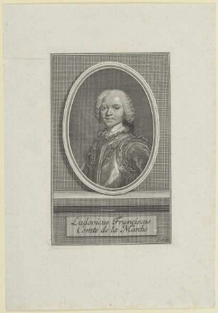 Bildnis des Ludovicus Franciscus, Comte de la Marche