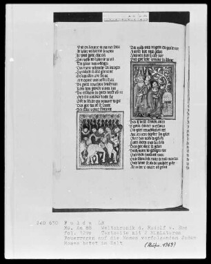 Rudolf von Ems, Weltchronik — ---, Folio 129versoBuchseite