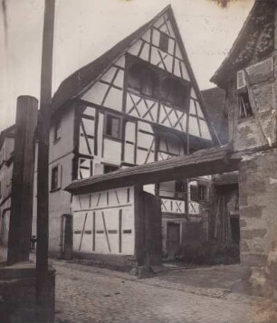 Fachwerk. Bauernhof