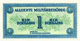 Geldschein, Schilling, 1944