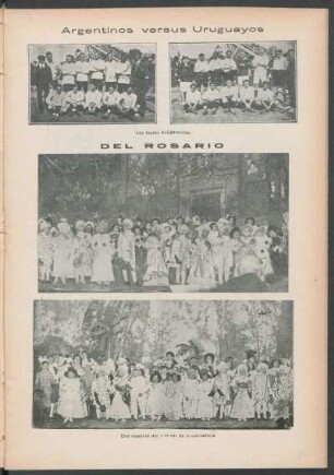 Argentinos versus Uruguayos - Los teams beligerantes