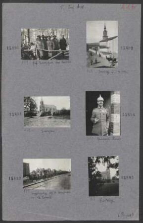 In Galizien und Rußland/ östl. Kriegsschauplatz: Caúdry