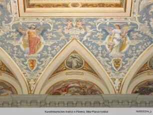 Ausmalung des Treppenhauses im Palazzo Grifoni Budini Gattai
