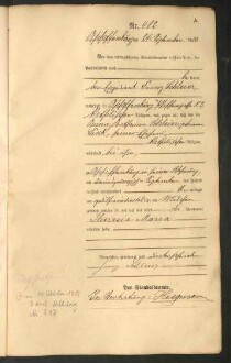 Standesamtsbuch der Stadt Aschaffenburg: Geburten 365/1900 - 184/1901