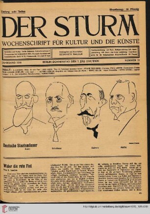 Wider die rote Flut