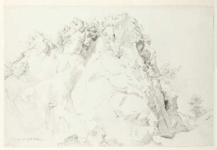 Felsenstudie bei Olevano