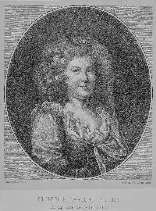 Caroline Neuber in der Rolle der Elisabeth