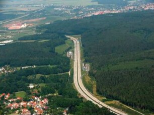 Hermsdorf : BAB A 9, bei Hainspitz