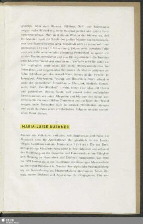 Marie-Luise Bürkner