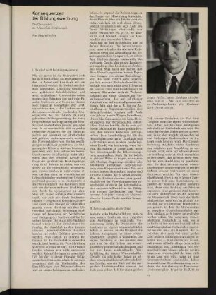 63-67, Konsequenzen der Bildungswerbung