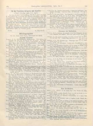 189 [Rezension] Zu den Tractatus Origenis edid. Batiffol