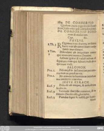 De Consortio Bonorum & malorum. Cap. 62.