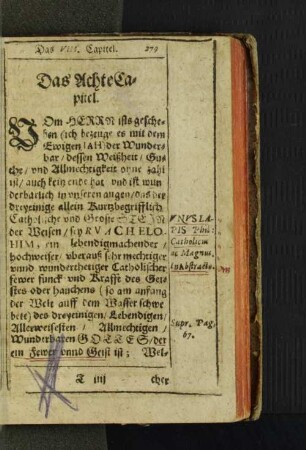 [Das Achte Capitel. - Das Neunde Capitel.]