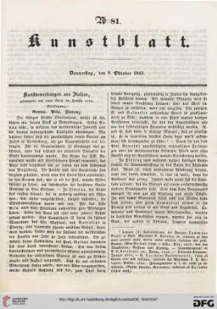 Nr. 81 - 90 (9. Oktober 1845 - 11. November 1845)