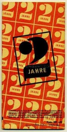 Informationsbroschüre zum Zweijahresplan 1949/50 für die Entwicklung der Wirtschaft in der sowjetisch besetzten Zone Deutschlands