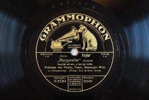 "Margarethe" : Gegrüßt sei mir, o heil'ge Stätte / (Gounod)