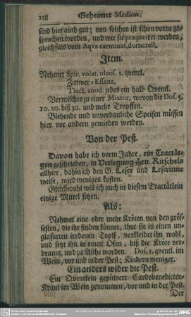 Von der Pest