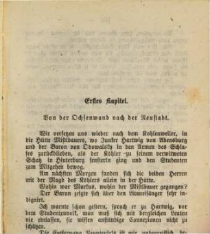 Der Litaneisänger : Historischer Roman aus dem Anfange des achtzehnten Jahrhundertes. 2