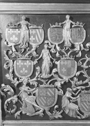 Grabmal Karls des Kühnen von Burgund (+ 1477) — Rechte Längsseite — Darstellungsdetail