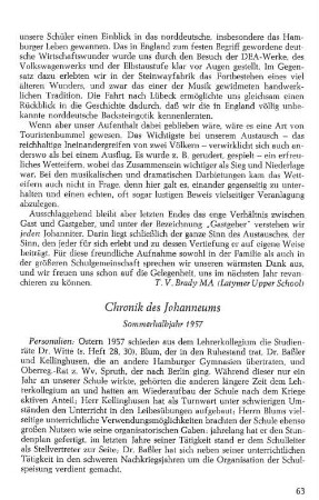Chronik des Johanneums