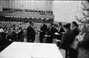 Freisprechungsfeier der Handwerkskammer Karlsruhe in der Stadthalle.