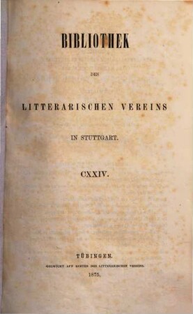 Briefwechsel zwischen Christoph, Herzog von Württemberg, und Petrus Paulus Vergerius