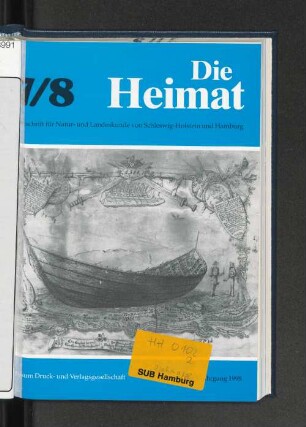 Nr. 7/8, 105. Jahrgang, Husum, Juli/ August 1998