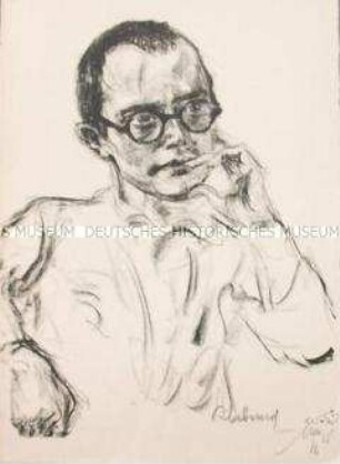 Bildnis des Dichters Klabund (d.i. Alfred Henschke) (1)