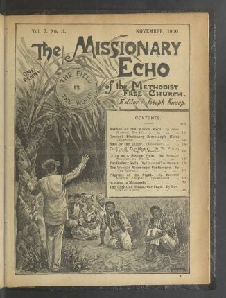 No. 11. November, 1900