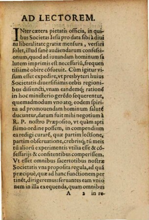 Breve Directorium Ad Confessarii Ac Confitentis Munus Recte obeundum