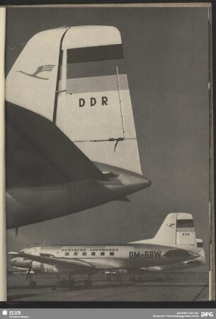 Auf dem Flugplatz Schönefeld
