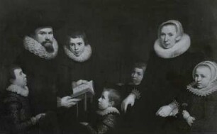 Bildnisgruppe des David Mytens, seiner Gattin Judith Hennings und ihrer fünf Kinder