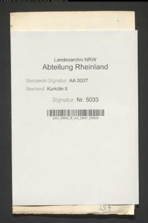 Artikel des Syndikus der Appellanten in dem Reichskammergerichtsprozess der kurkölnischen Städte gegen Domkapitel, Grafen und Ritterschaft