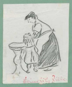 Frau mit Kind