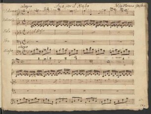 L'Olimpiade. Auszüge; B, orch