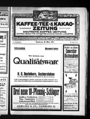 Nummer 6. 18. März 1915