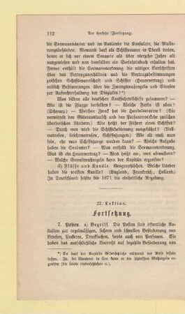 27. Lektion. Fortsetzung