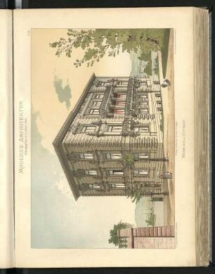 Wohnhaus in Stuttgart. P. Lauser & Gebr. Eckert, Architekten