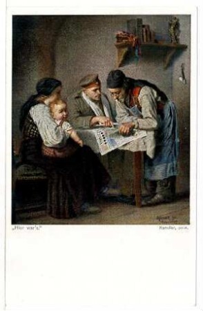 Nr. 131m: "Hier war's."